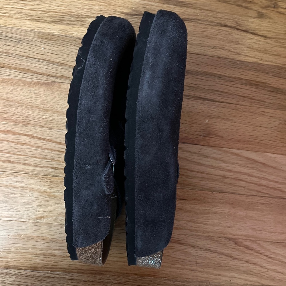 Birkenstock Black Suede Mules - Picture 3 of 5